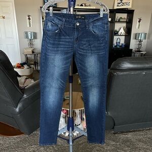 U-51 Blue straight leg blue jeans. Size 13-14